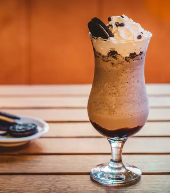 imagen café frappé Oreo